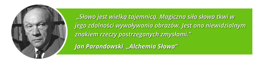 Jan Paranowski - Alchemia słowa